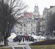 Vilniaus gatvėse prasidėjo tradicinė Kaziuko mugė.