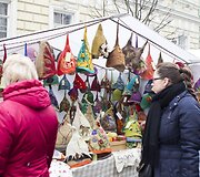 Vilniaus gatvėse prasidėjo tradicinė Kaziuko mugė.