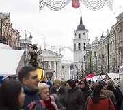 Vilniaus gatvėse prasidėjo tradicinė Kaziuko mugė.