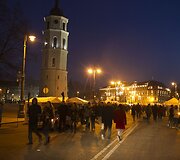 &Scaron;e&scaron;tadieno vakaras Kaziuko mugėje