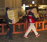 &Scaron;e&scaron;tadieno vakaras Kaziuko mugėje