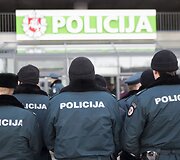 Naujasis policijos pastatas &scaron;alia Pilaitės pr.