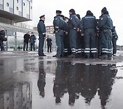 Naujasis policijos pastatas &scaron;alia Pilaitės pr.