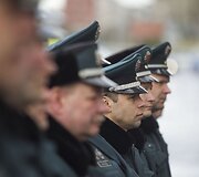 Naujasis policijos pastatas &scaron;alia Pilaitės pr.
