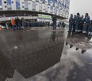 Naujasis policijos pastatas &scaron;alia Pilaitės pr.