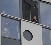 Naujasis policijos pastatas &scaron;alia Pilaitės pr.