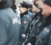 Naujasis policijos pastatas &scaron;alia Pilaitės pr.