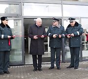 Naujasis policijos pastatas &scaron;alia Pilaitės pr.