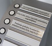 Naujasis policijos pastatas &scaron;alia Pilaitės pr.