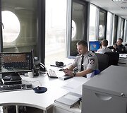 Naujasis policijos pastatas &scaron;alia Pilaitės pr.