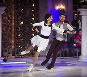 Andrius Butkus ir gražuolė &bdquo;Mis Latvija 2010&ldquo; Alisa Mi&scaron;kovska