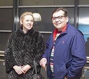 Giedre Bradauskiene su vyru Kęstučiu &Scaron;erpyčiu