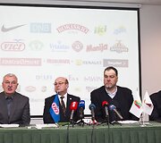 Spaudos konferencija.