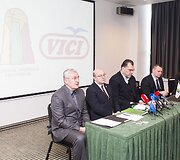 Spaudos konferencija.