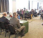 Spaudos konferencija.