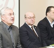 Spaudos konferencija.
