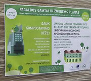 Kompostavimo dėžės Salininkų gyventojams atiteko nemokamai.