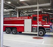 Vilniaus oro uoste atidaryta Prie&scaron;gaisrinė gelbėjimo stotis.