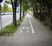 Vingiuojant sostinės dviračių takais...