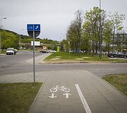 Vingiuojant sostinės dviračių takais...