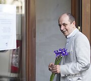 Jaunimo teatre aktoriai ir gerbėjai atsisveikina su Antanu &Scaron;urna  