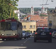 Gegužės kar&scaron;tis Vilniaus gatvėse