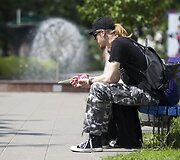 Gegužės kar&scaron;tis Vilniaus gatvėse