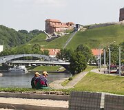 Gegužės kar&scaron;tis Vilniaus gatvėse