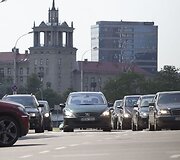 Gegužės kar&scaron;tis Vilniaus gatvėse