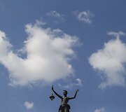 Gegužės kar&scaron;tis Vilniaus gatvėse