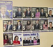 Partijos &bdquo;Tvarka ir teisingumas&ldquo; &scaron;tabas