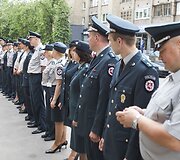 Vilniaus apskrities vyriausiojo policijos komisariato atidarymas.