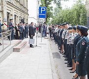 Vilniaus apskrities vyriausiojo policijos komisariato atidarymas.