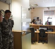 Vilniaus apskrities vyriausiojo policijos komisariato atidarymas.