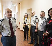 Vilniaus apskrities vyriausiojo policijos komisariato atidarymas.