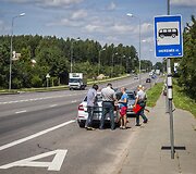&bdquo;Audi&ldquo; ir &bdquo;Toyota&ldquo; avarija 