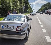 &bdquo;Audi&ldquo; ir &bdquo;Toyota&ldquo; avarija 