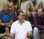 Jonas Kazlauskas, Arvydas Sabonis ir &Scaron;arūnas Birutis