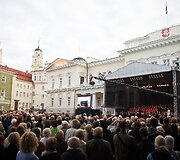 Mokslo metų pradžiai skirta &scaron;ventė Vilniuje
