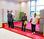 Ukmergės gatvėje atidarytas lavinamosios gimnastikos centras.
