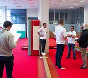 Ukmergės gatvėje atidarytas lavinamosios gimnastikos centras.