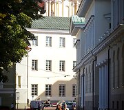 Saulės nutviekstas Vilnius ir vilniečiai.