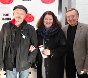 Darius Me&scaron;kauskas, Larisa Kalpokaitė ir Jonas Bra&scaron;kys