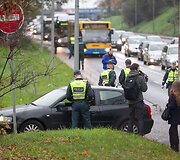 Vilniaus policija gaudė A juostą užimančius automobilių vairuotojus