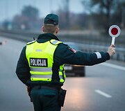 Vilniaus kelių policijos reidas