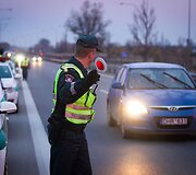 Vilniaus kelių policijos reidas