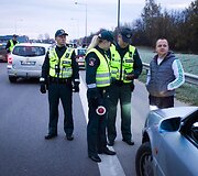 Vilniaus kelių policijos reidas