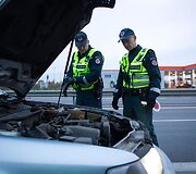 Vilniaus kelių policijos reidas