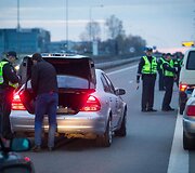 Vilniaus kelių policijos reidas
