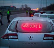 Vilniaus kelių policijos reidas